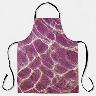 Underwater photography of sand apron