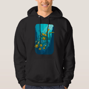 Underwater Photography Scuba Diver With Camera 1 Hoodie