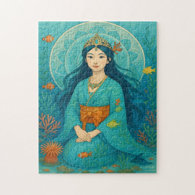 Underwater Princess  Jigsaw Puzzle (Vertical)