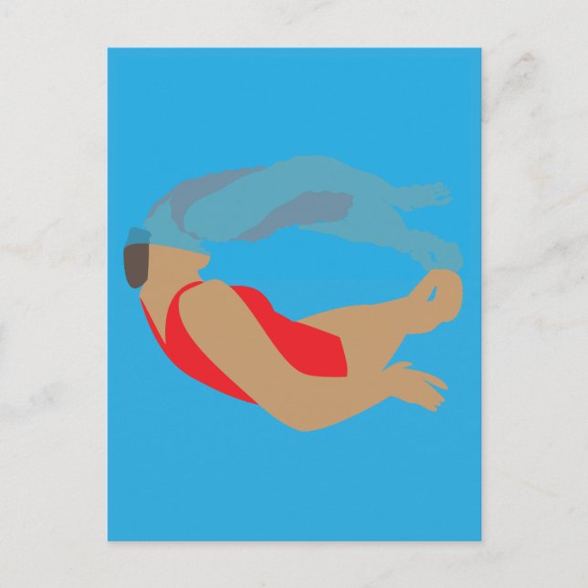 Underwater Reflection Postcard (Front)