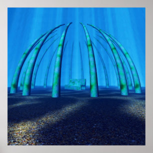 underwater resting place poster