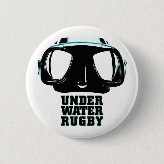 Underwater Rugby Button (Front)