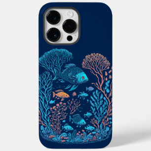 Underwater scenery  colourful fishes and coral ree Case-Mate iPhone 14 pro max case