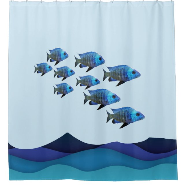 Underwater scenery with fish (Front)