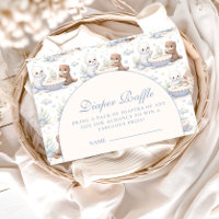 Underwater Sea Creatures Diapper Raffle