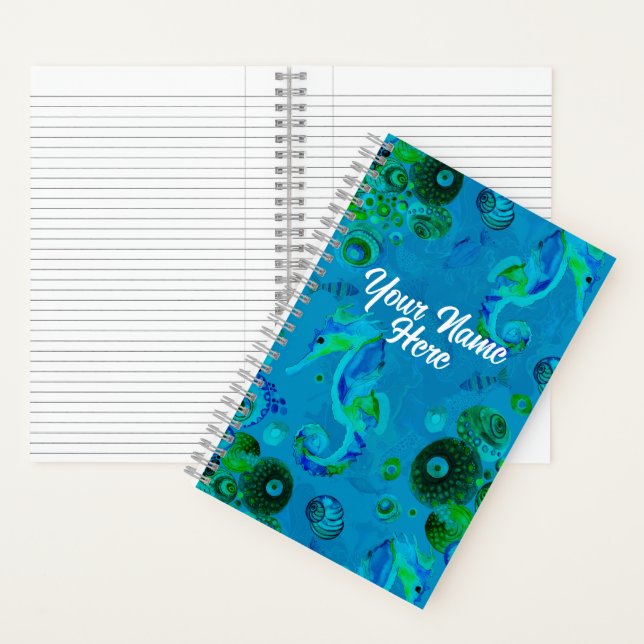 Underwater Sea Creatures Notebook (Inside)