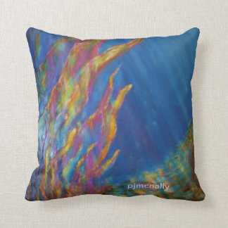 "Underwater Sea" Throw Pillow