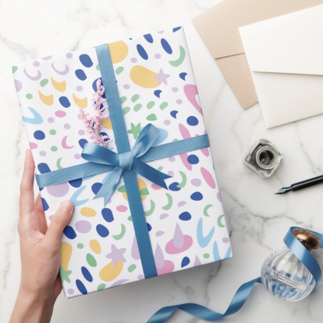 Underwater space. wrapping paper (Gifting)