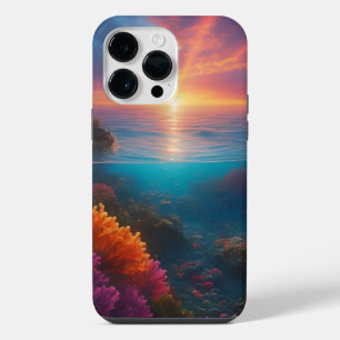 Underwater Sunset Tropical 1 iPhone 14 Pro Max Case