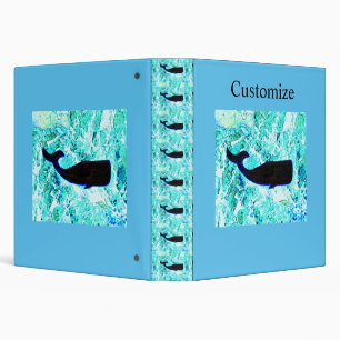 underwater swimming  whale Thunder_Cove Binder