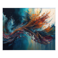 "Underwater Symphony: A Vibrant Dance of Colour