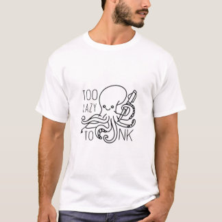 Underwater Therapy by Octopus T-Shirt