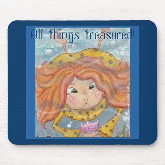 Underwater Treasures Mouse Pad (Front)