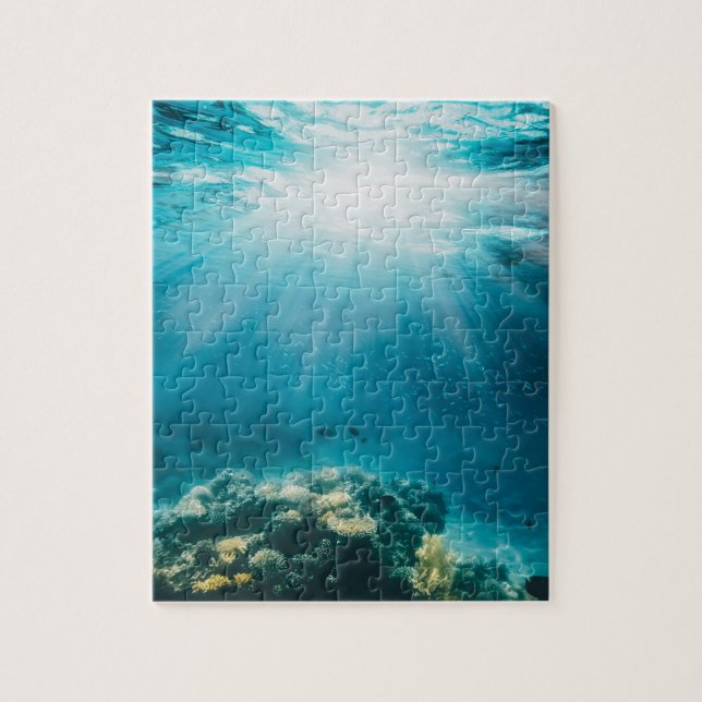 Underwater under Sea Ocean Water  Jigsaw Puzzle (Vertical)