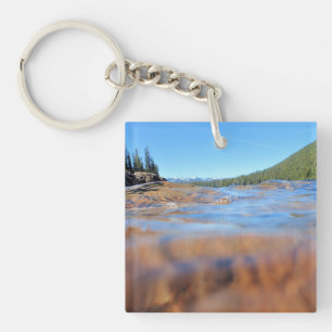 Underwater View at Little Cultus Lake Keychain