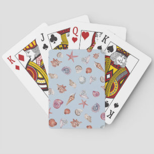 Underwater Watercolor Composition Series Design 4 Playing Cards