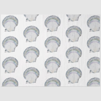 Underwater Watercolor SeaShell Series Design 3 Tissue Paper