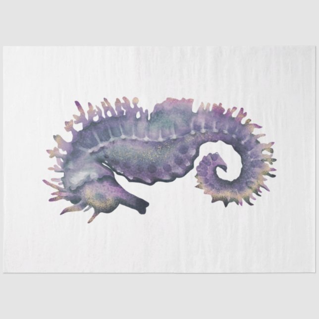 Underwater Watercolor Series Design 17 Tissue Paper (Front)