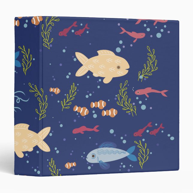 Underwater world binder (Front/Spine)