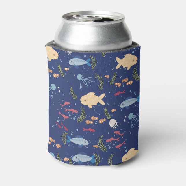 Underwater world can cooler (Can Back)