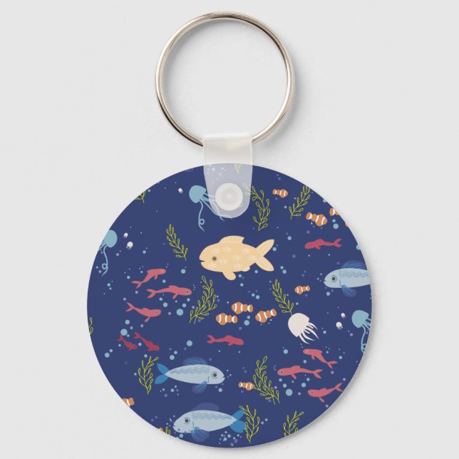 Underwater world keychain (Front)