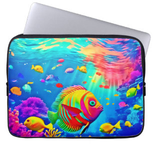 Underwater World of Colour Laptop Sleeve