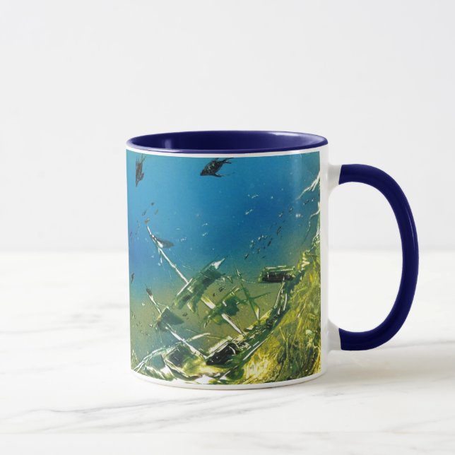 Underwater Wreck Mug (Right)