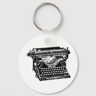 Underwood Typewriter Writer Keychain
