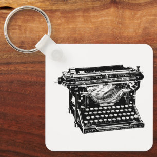 Underwood Typewriter Writer Keychain