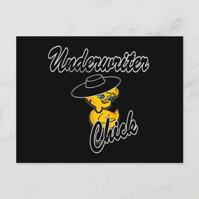 Underwriter Chick #4 Postcard (Front)