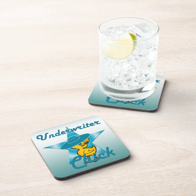 Underwriter Chick #7 Coaster (Right Side)