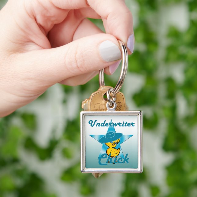 Underwriter Chick #7 Keychain (Hand)