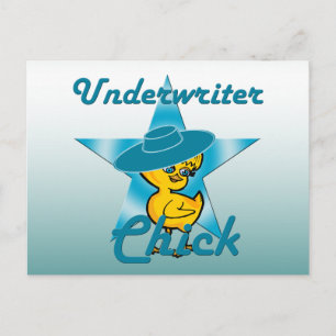 Underwriter Chick #7 Postcard