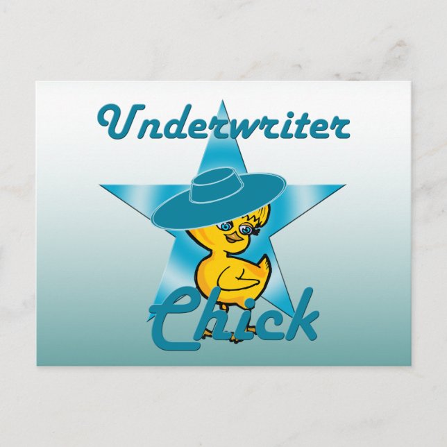 Underwriter Chick #7 Postcard (Front)