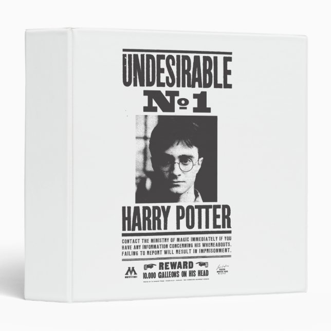 Undesirable No 1 Binder (Front/Spine)