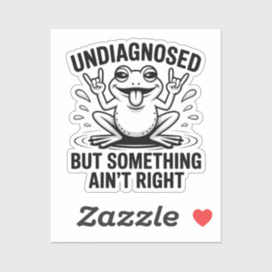 Undiagnosed But Something Ain't Right Frog