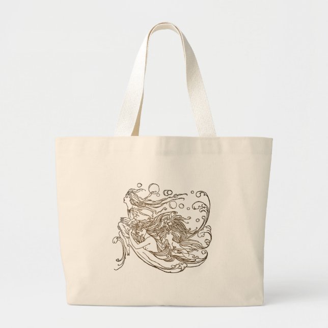 Undine Large Tote Bag (Front)