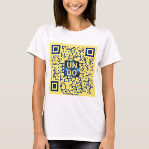 UNDO: 105 references to the word "UNDO" in ACIM T-Shirt