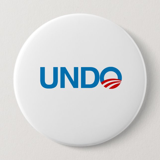 UNDO 4 INCH ROUND BUTTON (Front)