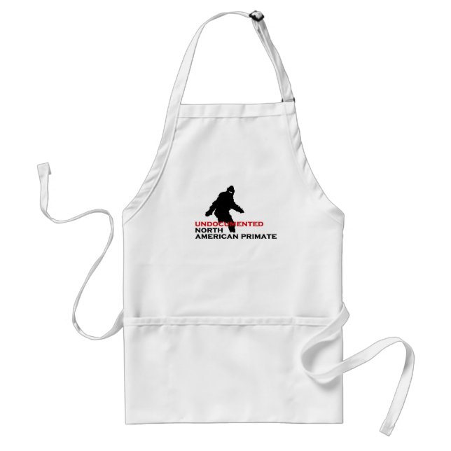 Undocumented north american primate standard apron (Front)