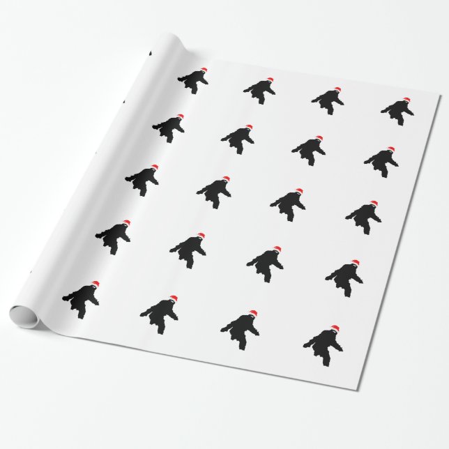 Undocumented North American Primate Wrapping Paper (Unrolled)
