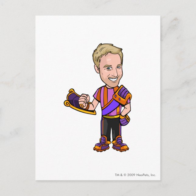 Undutchable Kreludor Staff Player Postcard (Front)