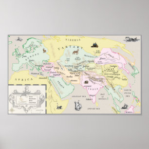 Une affiche de la carte Silk and Song