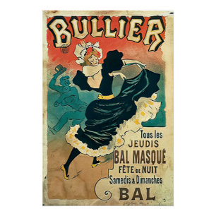 Une affiche vintage en français