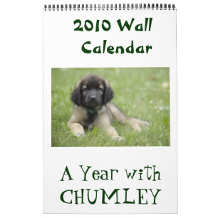 Une année avec le calendrier mural de Chumley 201