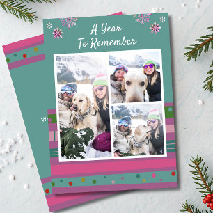 Une année pour se souvenir de l'hiver 3 Cartes de