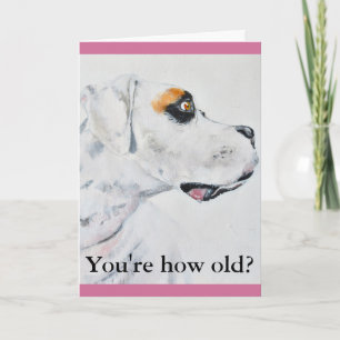 Une autre année plus vieille carte d'anniversaire,