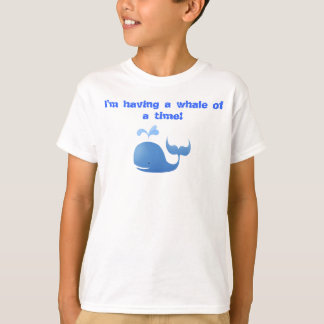 Une baleine d'un T-shirt de temps