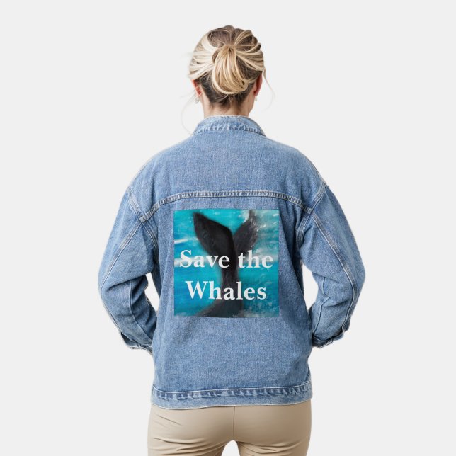 Une baleine - Sauvez les baleines (Modèle)