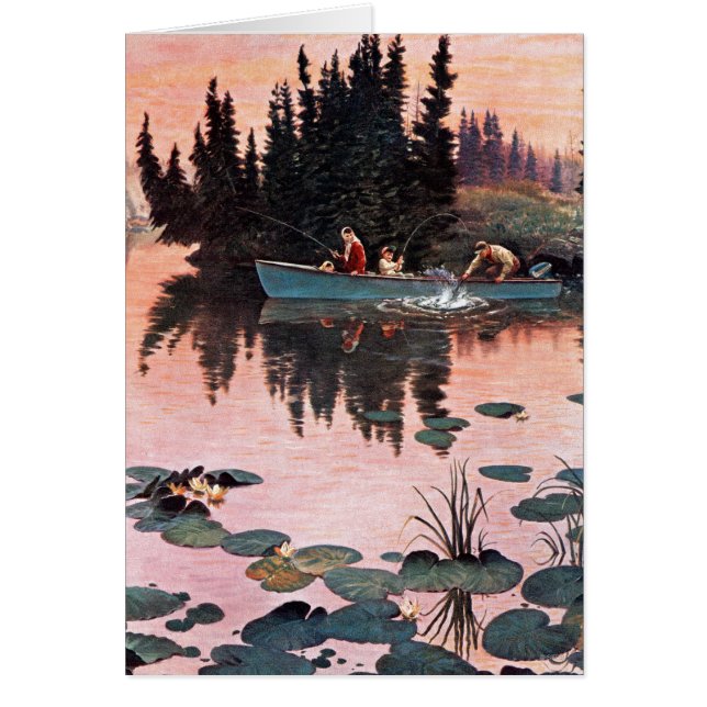 Une belle capture par John Clymer (Devant)